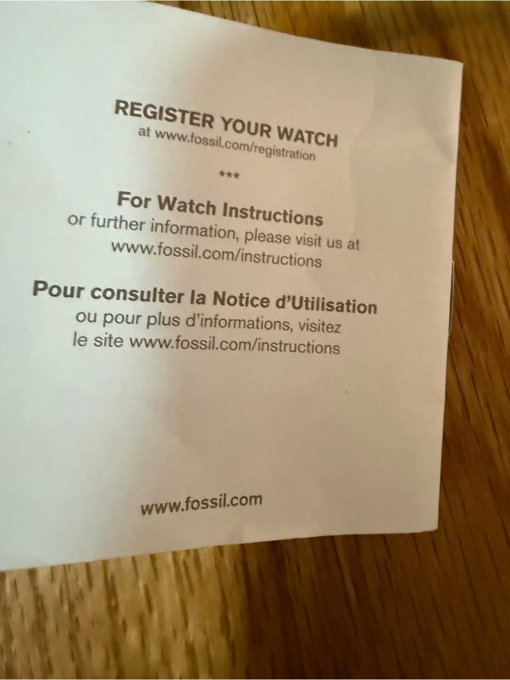 Fossil FS4532 Grant Chronograph Stainless Steel Men's Watch NIB & New Battery